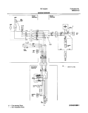 WIRING DIAGRAM Diagram and Parts List for FRT18GS6AQ0  Frigidaire Refrigerator