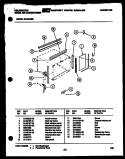 CABINET PARTS Diagram and Parts List for S418C2SB  Kelvinator Air Conditioner