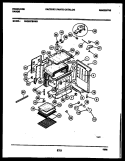 BODY PARTS Diagram and Parts List for REGS37BNW5  Frigidaire Range