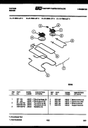Part Location Diagram of 5303320654 Frigidaire BURNER-TOP