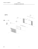 Part Location Diagram of 5304472194 Frigidaire Control Knob - White