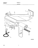 Part Location Diagram of 5304409259 Frigidaire CONTROL