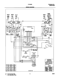WIRING DIAGRAM Diagram and Parts List for FEFL88ASA  Frigidaire Range