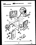 ELECTRICAL PARTS Diagram and Parts List for AM09C6EVA1  Gibson Air Conditioner