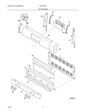 Part Location Diagram of 316447311 Frigidaire Panel,manifold ,white