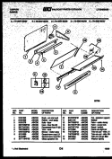 Part Location Diagram of 08067729 Frigidaire BACK, O/U MIDDLE WALL