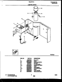 CONTROL PARTS Diagram and Parts List for FAC077T7A2  Frigidaire Air Conditioner