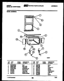 CABINET AND INSTALLATION PARTS Diagram and Parts List for AK22E5RZA  Gibson Air Conditioner