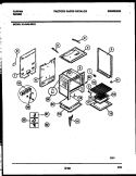 BODY PARTS Diagram and Parts List for 31-2442-23-01  Tappan Range