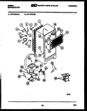 SYSTEM AND AUTOMATIC DEFROST PARTS Diagram and Parts List for RT17F8WT3A  Gibson Refrigerator