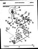 BURNER, MANIFOLD AND GAS CONTROL Diagram and Parts List for 30-3982-23-01  Tappan Range