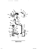PUMP, HOSES, WATER VALVE Diagram and Parts List for WDSCL2  Frigidaire Washer
