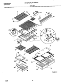 Part Location Diagram of 218758400 Frigidaire SERVICE DATA SHEET