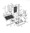 SYSTEM Diagram and Parts List for FRS22WNCW1  Frigidaire Refrigerator