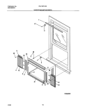 Part Location Diagram of 309313304 Frigidaire Window Mounting Kit