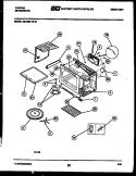 WRAPPER AND BODY PARTS Diagram and Parts List for 56-9999-10-15  Tappan Microwave
