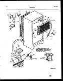 SYSTEM AND AUTOMATIC DEFROST PARTS Diagram and Parts List for PRT173MCD1  Frigidaire Refrigerator