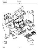 Part Location Diagram of 318023907 Frigidaire BRACKET-MAINTOP