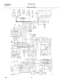 WIRING DIAGRAM Diagram and Parts List for FRS26H7CSB0  Frigidaire Refrigerator