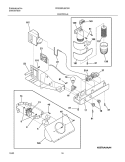 CONTROLS Diagram and Parts List for FRS26RLECS0  Frigidaire Refrigerator