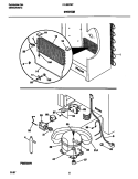 SYSTEM Diagram and Parts List for FFU20F9FW0  Frigidaire Freezer