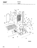 SYSTEM Diagram and Parts List for TRS20WRHD1  Tappan Refrigerator