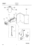 Part Location Diagram of 309350407 Frigidaire PC Board,input