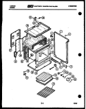 BODY PARTS Diagram and Parts List for 31-2377-00-01  Tappan Range