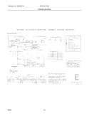 WIRING DIAGRAM Diagram and Parts List for GLER341CDC0  Frigidaire Dryer