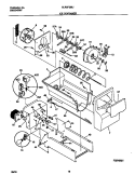 ICE CONTAINER Diagram and Parts List for GLRSF266JW1  Frigidaire Refrigerator