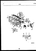 FUNCTIONAL PARTS Diagram and Parts List for 56-9732-10-01  Tappan Microwave