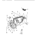 CABINET, UNIT Diagram and Parts List for HFS230DMOW  Kelvinator Freezer