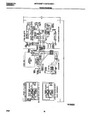 WIRING DIAGRAM Diagram and Parts List for MRT21NRED1  Frigidaire Refrigerator