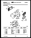 ELECTRICAL PARTS Diagram and Parts List for M208F1EA  Kelvinator Air Conditioner