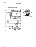 WIRING DIAGRAM Diagram and Parts List for CFU14F3HW1  Frigidaire Freezer