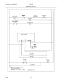 WIRING SCHEMATIC Diagram and Parts List for FEF336ECA  Frigidaire Range
