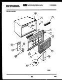 Part Location Diagram of 5303016981 Frigidaire FRONT COMPLETE