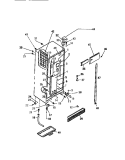 CABINET Diagram and Parts List for FMW240AN5D  Kelvinator Refrigerator