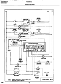WIRING DIAGRAM Diagram and Parts List for FED367CCTC  Frigidaire Range