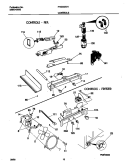 CONTROLS Diagram and Parts List for FRS22ZGHD5  Frigidaire Refrigerator