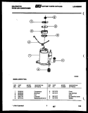 COMPRESSOR Diagram and Parts List for MH311F1QA  Kelvinator Air Conditioner