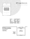 COVER Diagram and Parts List for LGEF3031KBA  Frigidaire Range