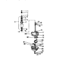 TRANSMISSION Diagram and Parts List for WDSCL5  Frigidaire Washer
