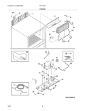 SYSTEM Diagram and Parts List for FRT15A2DZ4  Frigidaire Refrigerator