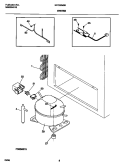 SYSTEM Diagram and Parts List for MFC09M3BW1  Frigidaire Freezer