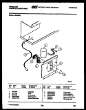 ELECTRICAL PARTS Diagram and Parts List for A06LE2N1  Frigidaire Air Conditioner