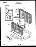 COMPRESSOR PARTS Diagram and Parts List for FAB067T7B1  Frigidaire Air Conditioner