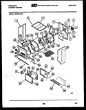 CABINET AND COMPONENT PARTS Diagram and Parts List for LCG771LL3  Frigidaire Washer Dryer Combo