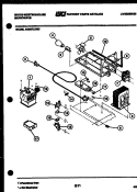 POWER CONTROL Diagram and Parts List for KM937LXM0  Frigidaire Microwave