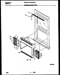 WINDOW MOUNTING PARTS Diagram and Parts List for WAC053T7A3  Frigidaire Air Conditioner